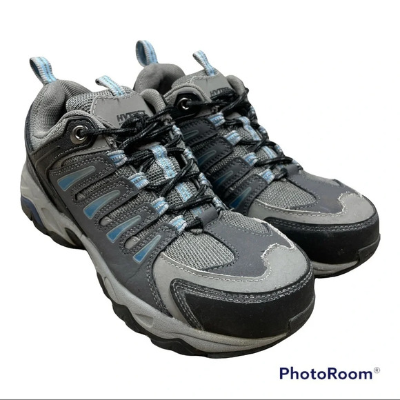 HYTEST EH Steel Toe athletic work safety shoe K11101 size 4.5M medium width - Picture 4 of 14